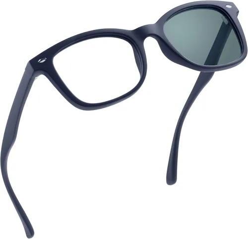 Miniatura 16 de YEIN Lentes de bloqueo de luz azul, lentes de sol grises fotocromáticos, antifatiga ocular, lentes de lectura, lentes para mujeres/hombres, 01-1401