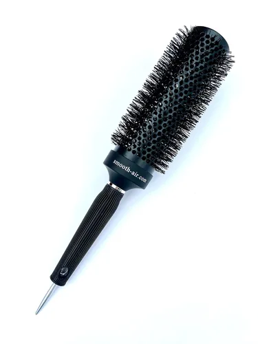 Cepillo redondo grande para cabello largo y largo hasta los hombros, crea brillo y volumen, elimina el encrespamiento, turmalina, cepillo #53