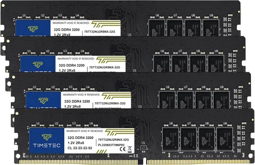 Miniatura 9 de Timetec Pinnacle Konduit Kit de 16 GB (2 x 8 GB) DDR4 3200 MHz PC4-25600 CL16-18-18-38 XMP2.0 Overclocking 1.35V Compatible con AMD e Intel Desktop