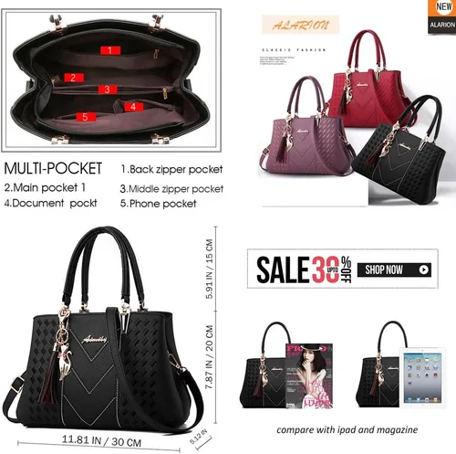 Miniatura 4 de ALARION - Bolsos de mano y de hombro para mujer, carteras y bolsos de diseño