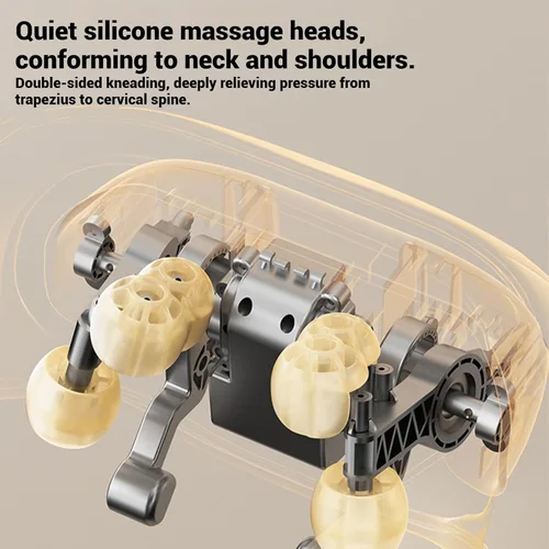 Miniatura 6 de Therapexa - Masajeador de cuello y hombros, masajeador de cuello y hombros con calor, masajeador inalámbrico de cuello Shiatsu para aliviar el dolor