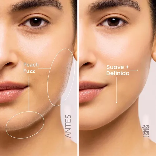 Miniatura 3 de ZOMCHI Maquinilla de afeitar para cejas, afeitadora facial para mujeres y hombres, recortadora de cejas con cubierta de precisión, afeitadora facial