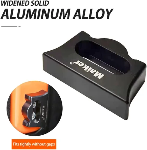 Miniatura 3 de MAIKER Limitador de tope de aluminio para puerta trasera, ruido anormal, reduce el hundimiento de la puerta trasera, compatible con Jeep Wrangler JL