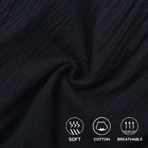 Miniatura 9 de UTTPLL Bloomers para bebés niñas y niños pequeños con volantes para pañales recién nacidos, algodón y lino, lindos pantalones cortos sueltos harén