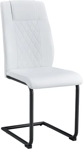 Miniatura 3 de Dining Chairs Set of 6,Kitchen Chairs with Leather Cushions,Modern Dining Chairs with Gold Metal Frame,Dinner Chairs for Kitchen & Dining Room and