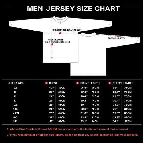 Miniatura 3 de CAWANFLY - Camisa de ciclismo de manga larga para hombre de MTB, S-096., 5XL