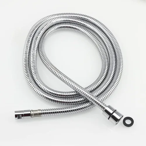 Miniatura 3 de Tubo de 70 pulgadas o 70.9 in de repuesto para grifo extraíble de acero inoxidable (manguera de bañera, 5.9 ft)