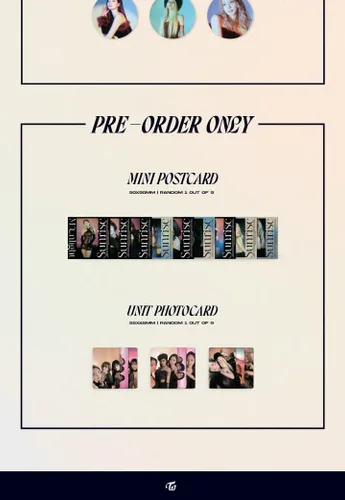 Miniatura 4 de TWICE READY TO BE 12th Mini álbum DIgipack Versión CD+POB+Póster plegable en paquete+Photobook+Photocard+Pegatina+Seguimiento sellado (Mina)
