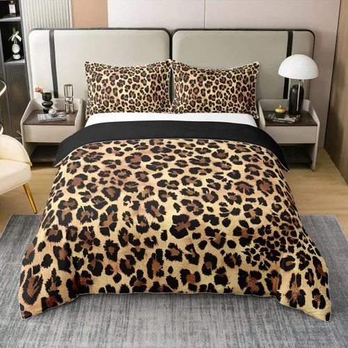 Miniatura 11 de jejeloiu Funda de edredón de camuflaje 100% algodón, tamaño individual, ropa de cama de camuflaje, juego de funda de edredón de algodón