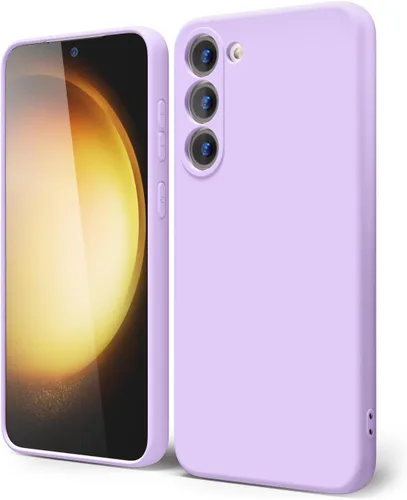 Miniatura 321 de oakxco Funda para teléfono Samsung Galaxy S21 Ultra con agarre de silicona líquida, bonita funda delgada y delgada de goma suave de TPU lisa