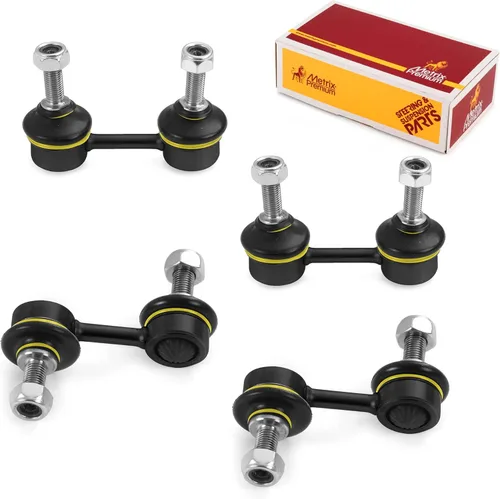 Miniatura 125 de Metrix Premium Piezas de Chasis - Kit de 4 Piezas de Enlace de Barra Estabilizadora Delantera y Trasera Compatible con Mercury Mariner 2009-2011