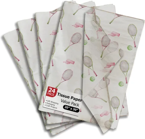 Miniatura 25 de Pro Supply Global Papel de seda impreso con hojas de otoño para bolsas de regalo o cajas y envoltura, papel de seda decorativo de otoño a granel