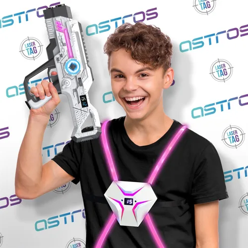 Miniatura 7 de Laser Tag Recargable, Set de Lazer Tag de 2 para Niños Juego Interior y Exterior, Ideas de Regalo para Niños Adolescentes y Adultos, Juguetes