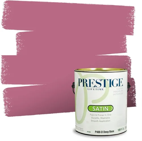 Miniatura 30 de Prestige Paints - Pintura exterior e imprimación en uno, 1 galón, plano, E500-P-A011GP