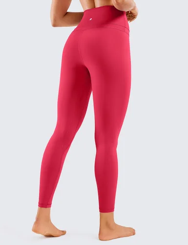Miniatura 2 de CRZ YOGA - Leggings de yoga con longitud de 78 para mujer, sensación de desnudez, pantalones ajustados con cintura alta, entrepierna de 25pulgadas