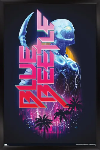 Miniatura 6 de Trends International Póster de pared de DC Comics Movie Blue Beetle Versión sin marco
