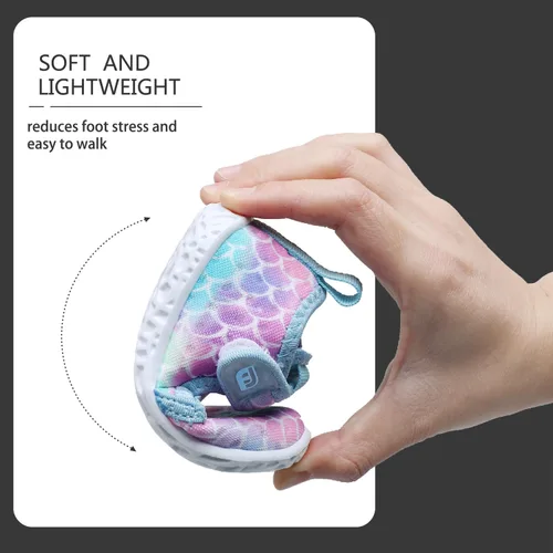 Miniatura 6 de JOINFREE Zapatos de agua para bebés y niños pequeños, sandalias para niños y niñas, zapatillas transpirables para caminar y correr