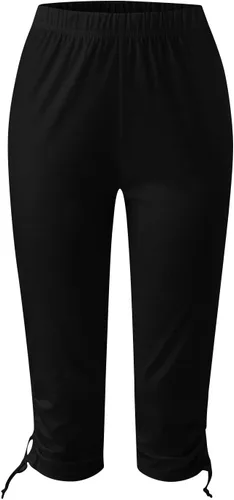 Miniatura 3 de HGps8w Cropped Yoga Pants for Women Tummy Control High Waisted Compression Capris Drawstring Leggings Workout Running Tights