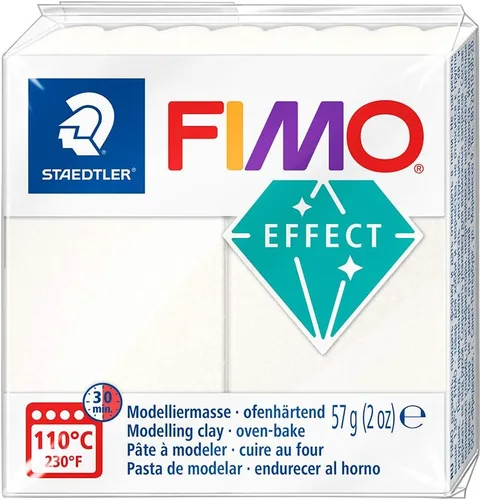 Miniatura 10 de Staedtler Fimo Effect 8020-003 - Arcilla de modelado para horno 56g Brillo lila