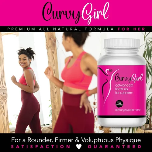 Miniatura 5 de Curvy Girl- Pastillas para ganar peso femenino, mejora superior e inferior para mujeres, obtén tus curvas rápido- Completa tus jeans y trajes