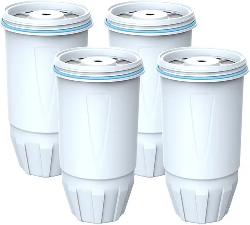 Lifefilter Filtro de agua de repuesto para filtros de jarra y filtros dispensadores, ZR-001 ZR-003 ZP-600 ZR-017, sistema de filtro multietapa,