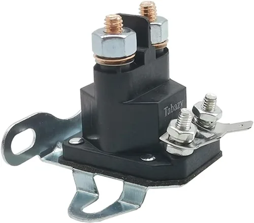 Miniatura 7 de Solenoide de arranque para tractor de césped compatible con tractores Troy Bilt, John Deere, Zero-Turn, Toro, MTD
