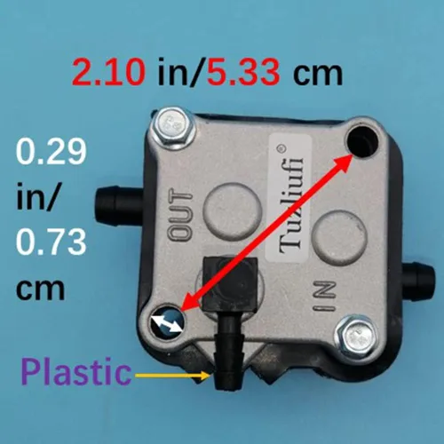 Miniatura 3 de Bomba de combustible compatible con Mercury 14360A16 14360A24 14360A27 14360A41 14360A43 14360A50 14360A66 14360A69 14360A71 14360A71 14360A77 3 143