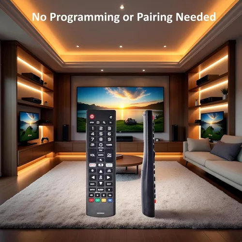 Miniatura 2 de Mando a distancia universal de reemplazo para televisores inteligentes LG de todos los modelos: AKB75095307 AKB74915305 AKB75375604 y más