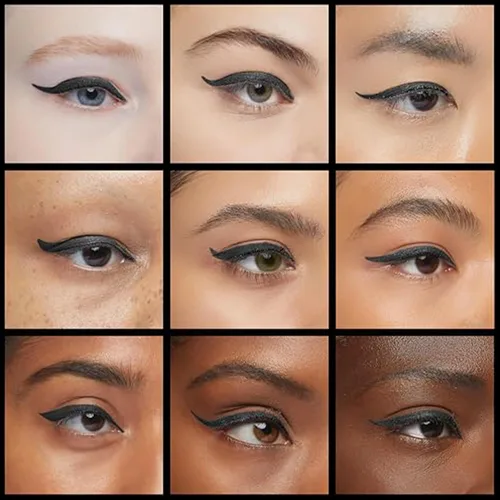 Miniatura 9 de Luxillia Delineador de ojos magnético para pestañas magnéticas, sujeción más fuerte mejorada, aspecto más natural, impermeable, a prueba de manchas