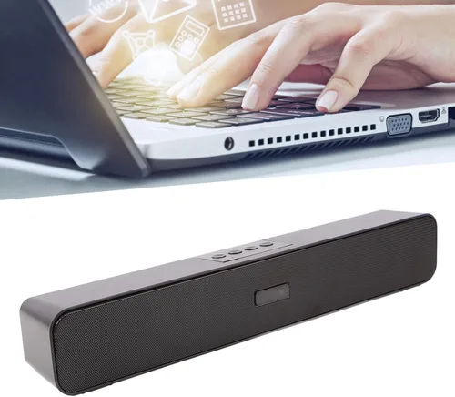 Soundbar 5.0 Altavoz Bluetooth con 5 modos de reproducción, reducción de ruido sonido envolvente para uso doméstico