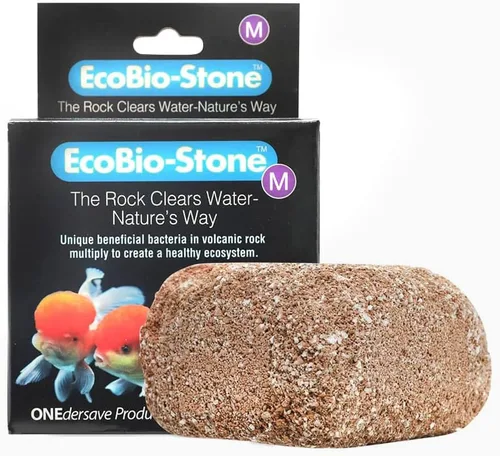 Miniatura 10 de EcoBio-Block Roca volcánica natural para claridad y equilibrio en el agua del acuario, alternativa de bajo mantenimiento a los aditivos semanales