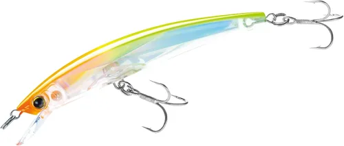 Miniatura 11 de Yo-Zuri Crystal 3D (F) 3.543 in 3-1/2" Minnow, Real Mullet Plateado negro