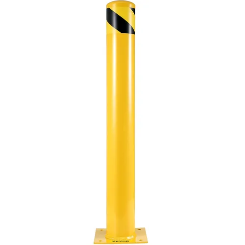 Miniatura 9 de VEVOR Bolardo de seguridad, poste de bolardo de altura de 48 pulgadas, poste de bolardo de seguridad de tubería de acero de 4.5 pulgadas