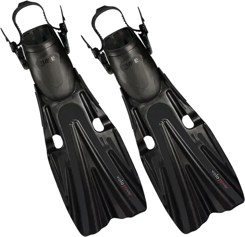 Miniatura 2 de Mares Unisex Adults Volo Power Fins Easy Lightweight Versatile Open Heel Diving Fins with Adjustable ABS Plus Buckles Ideal for Scuba & Training