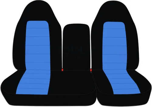 Miniatura 17 de Funda para asientos y apoya brazos de camiones, asiento delantero dividido 60/40 con apertura en el medio, para camión 1997-2000 Ford F-150, de 21