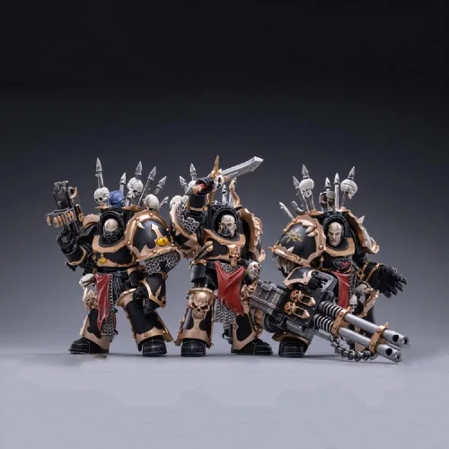 Miniatura 42 de Pipigirl Figuras de acción de soldado de licencia genuina 1/18, kits de modelos de guerrero extremo militar militar de 4 pulgadas Ultramarino