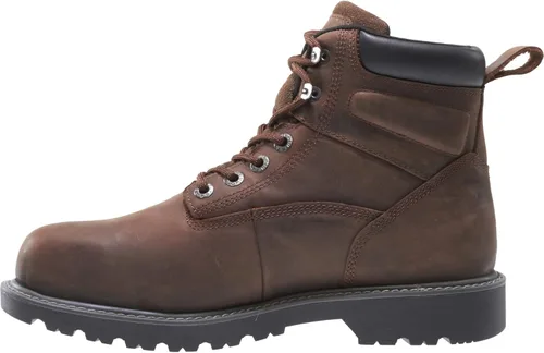 Miniatura 6 de Wolverine Floorhand Botas de trabajo impermeables con punta de acero de 6 pulgadas Marrón oscuro