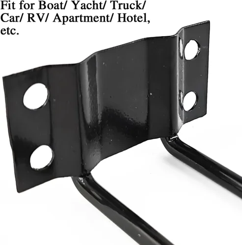 Miniatura 4 de TIHOOD 2 piezas Portavasos para barco, soportes de bebida universales de acero inoxidable, portavasos con recubrimiento negro, adecuados para barco