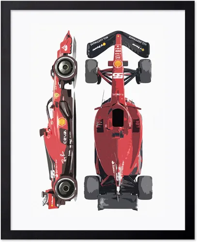 Miniatura 8 de Poster Master Póster de carreras de autos 2023, impresión de autos de carreras, arte de carreras de autos deportivos, regalo para hombres, mujeres