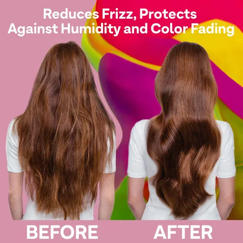 Miniatura 6 de Colorproof Plush Locks Leave-In Smooth Loción suavizante antiencrespamiento con aroma a vainilla Protección avanzada contra el calor Añade