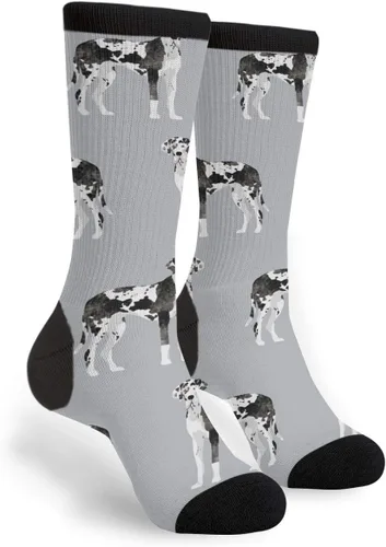 Miniatura 11 de Calcetines de tubo divertidos para hombres y mujeres, calcetines deportivos casuales para hombre y mujer