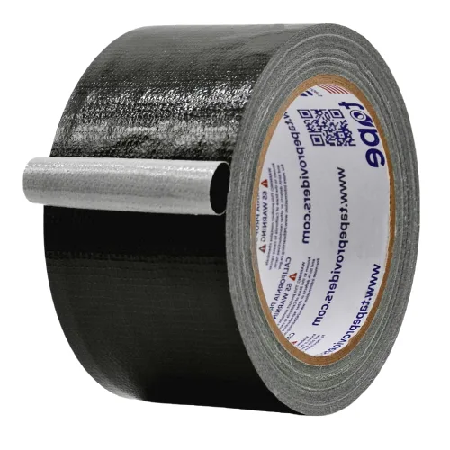 MAT - Cinta adhesiva negra de grado industrial, 2.5 pulgadas x 60 pies, impermeable, resistente a los rayos UV para manualidades, mejoras del hogar,