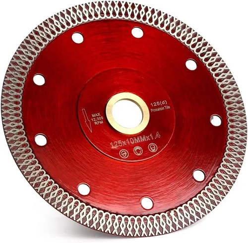 Miniatura 15 de 2 piezas/lote Hoja de sierra para azulejos de 7" Hoja de sierra de diamante súper delgada para azulejos de porcelana y piedra