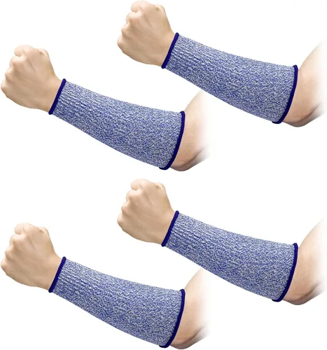 Miniatura 12 de REDANHA Mangas de Protección para Brazo Nivel 5 Protección Manga Resistente a Cortes y Quemadura Anti Abrasión Cubierta Protectora de Antebrazo
