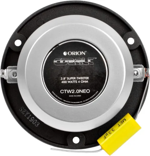 Miniatura 3 de 2 pares de 4 tweeter CTW2.0NEO fuerte 400 vatios NEODYMIUN Motor imán de alto rendimiento alto freq rango extendido 2000-24000 hZ audio estéreo