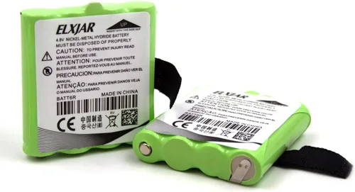 Miniatura 6 de Paquete de 5 baterías de repuesto AAA Ni-MH de 4.8 V 700 mAh para Midland BATT6R - Compatible con LXT500VP3, LXT560VP3, LXT380VP3, LXT490VP3