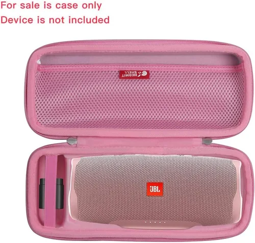 Miniatura 2 de Hermitshell Funda de viaje para JBL Charge 6 / JBL Charge 5 / JBL Charge 4 Altavoz Bluetooth portátil Rosa