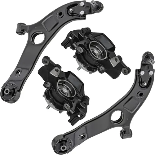 Miniatura 40 de Detroit Axle - Brazos de control superiores traseros para Chrysler 300 Dodge Challenger Charger Magnum, reemplazo del conjunto de brazos de control