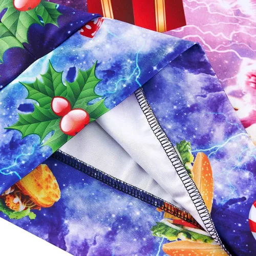 Miniatura 4 de AIDEAONE - Sudaderas unisex con estampado feo de navidad 3D, manga larga
