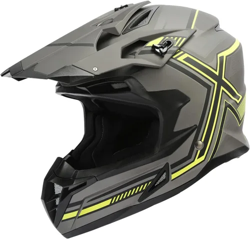 Miniatura 13 de SLMOTO - Casco de motocicleta aprobado por el DOT, con visera de espejo brillante en acabado negro, protección completa para la cara, con protector